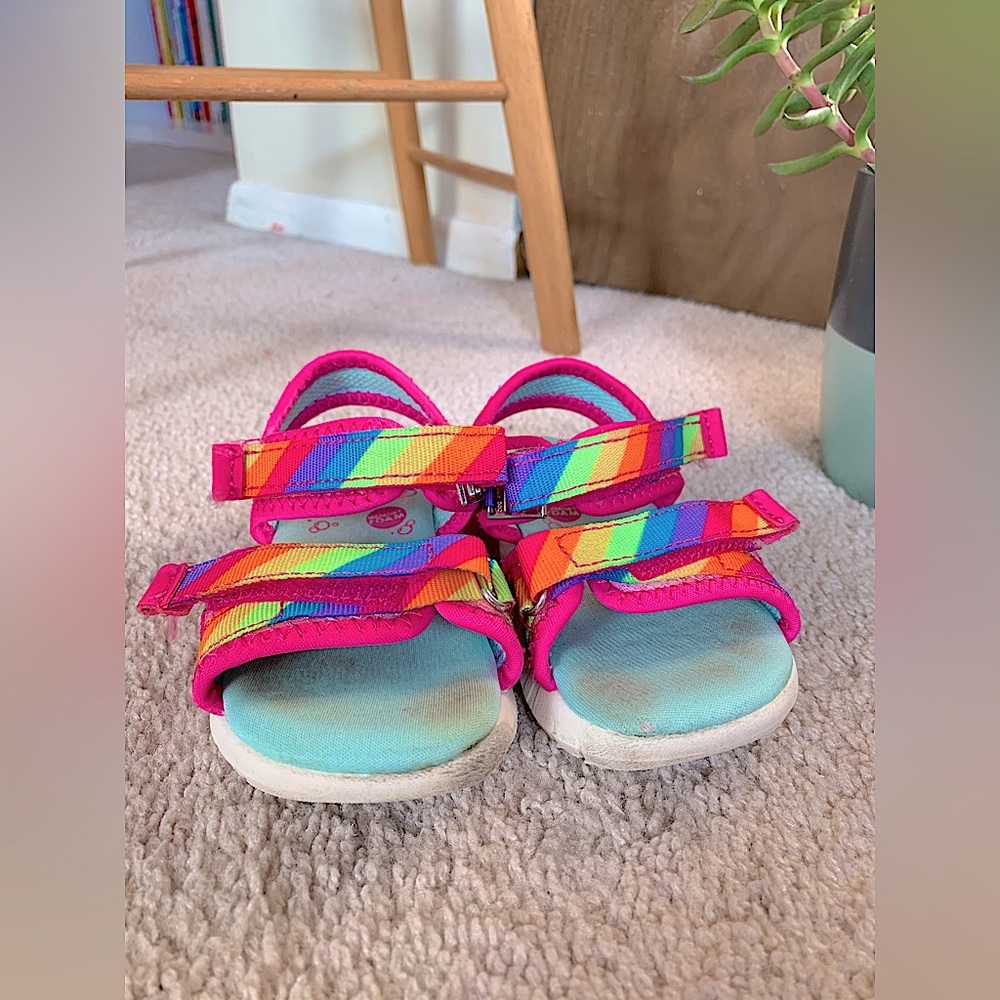 Stride Rite Rainbow Light-Up Sandals